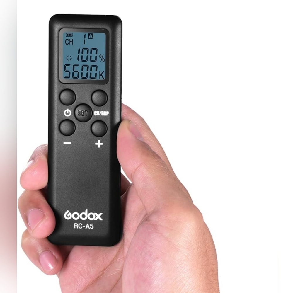Godox RC-A5 Wireless Remote Control for SL60W, LED500, LC500, FL150R + More